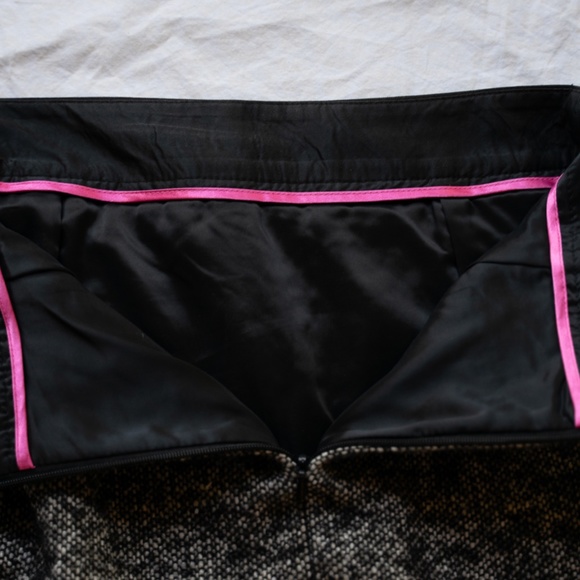 Boden Gray Tweed Alpaca Wool Pencil Skirt 2P Grey - Picture 6 of 8